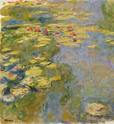The Waterlily Pond, 1917-19 (viz detail 382338)